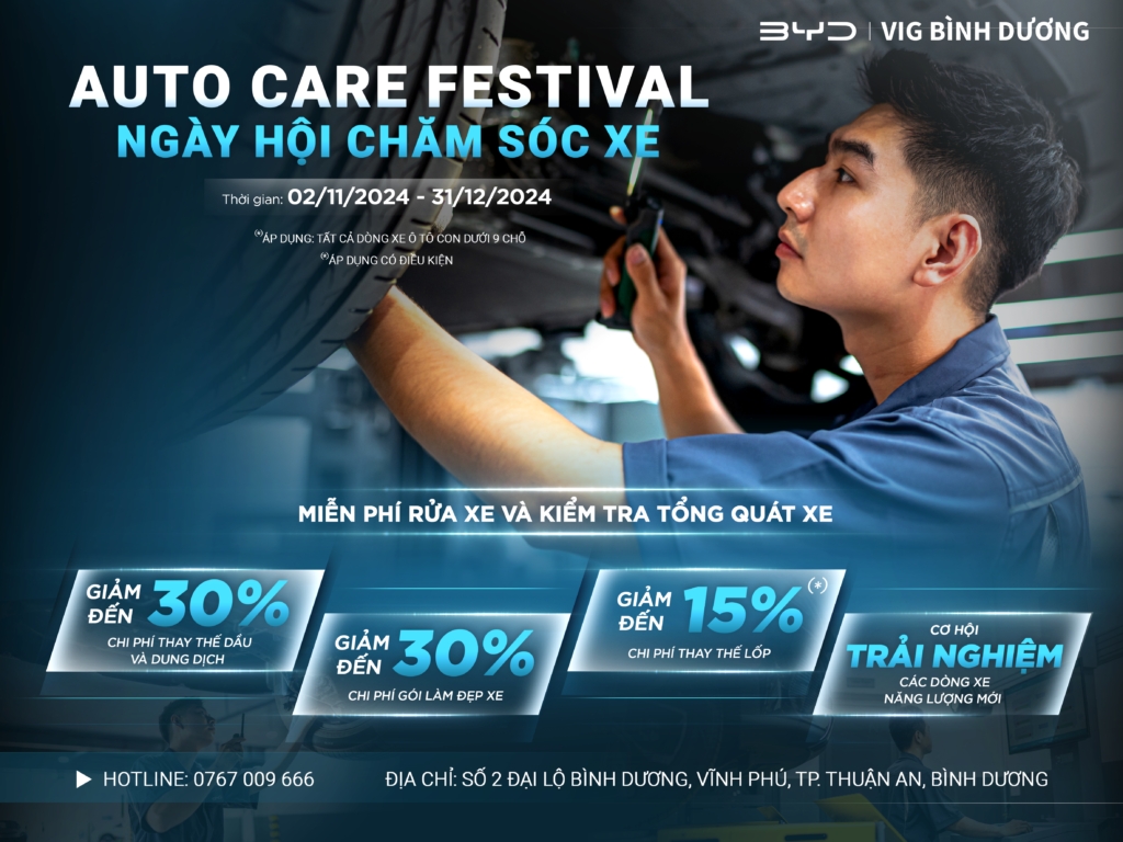 Chương trình chăm sóc xe đặc biệt